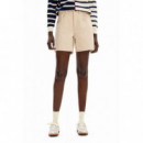 Shorts Vaqueros Lisos de DESIGUAL