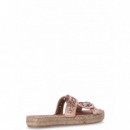 KARL LAGERFELD - Souk Interlok Loop Slide - 1RG - KL81429/1RG