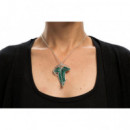 Broche/collar Hoja élfica (plata de Ley) el Señor de los Anillos Réplica  WETA WORKSHOP