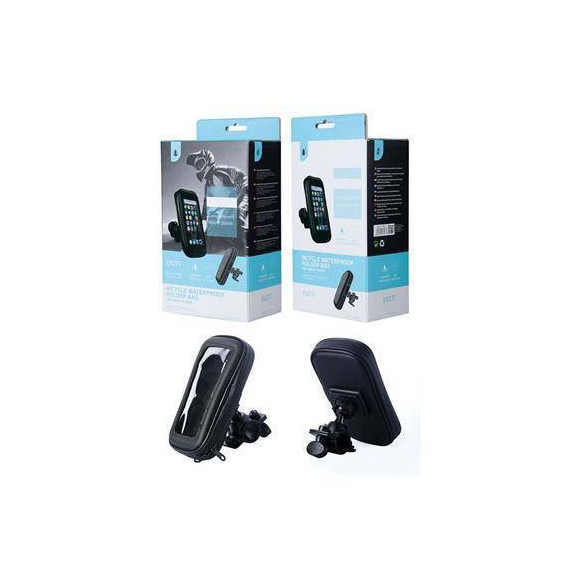 ONE PLUS Soporte Movil 6.3" Universal para Bicicleta E6277 Resistente Al Agua, Giratorio 360º