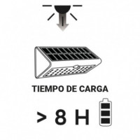 Aplique Solar Led Luz Fria AIRMEC 5W 980 Lumens