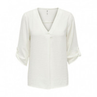 JACQUELINE DE YONG Camisetas Mujer Camiseta Jdy Divya Cloud Dancer