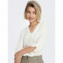 JACQUELINE DE YONG Camisetas Mujer Camiseta Jdy Divya Cloud Dancer