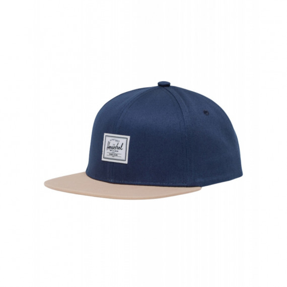 Gorros y Gorras Gorra HERSCHEL Whaler 6 Panel Black Irish Cream