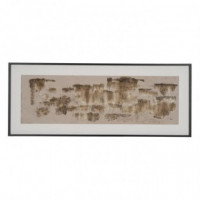 Cuadro Abstracto Madera 150X60  PÉREZ ÁVILA