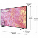 Televisión SAMSUNG Qled 65" TQ65Q65, 4K Ultra Hd, Smart Tv, Wi-fi