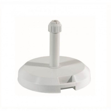 Base de Sombrilla Lusaka Color Blanco 29 Kg. Essentials&reg;  ESSENTIALS