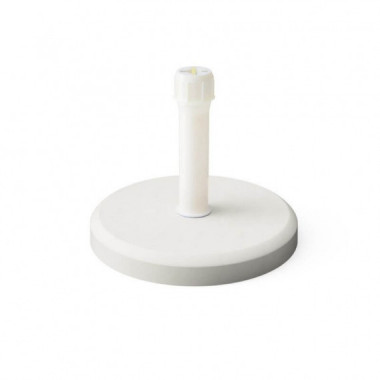 Base de Sombrilla Sogo Color Blanco 20 Kg. Essentials&reg;  ESSENTIALS