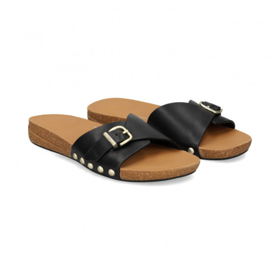 Pala Hebilla Tachas Negro  FITFLOP