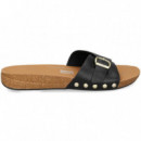 Pala Hebilla Tachas Negro  FITFLOP