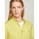 Camisa de Manga Corta con Corte Regular de TOMMY HILFIGER