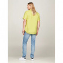 Camisa de Manga Corta con Corte Regular de TOMMY HILFIGER