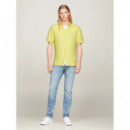 Camisa de Manga Corta con Corte Regular de TOMMY HILFIGER