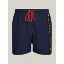 Bañador Trunk de Corte Slim con Logo de Tommy Jeans  TOMMY HILFIGER