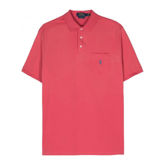 Polo RALPH LAUREN - SSKCPKTM1-SHORT Sleeve-polo Shirt - Adirondack Berry - 710941533003/ADIRONDACK Berry