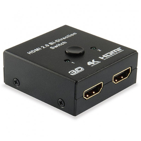 EQUIP  Switch HDMI Selector HDMI Bidirecional Entradas 1 Salida / 1 Entrada 2 Salidas