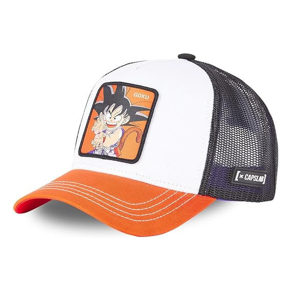 Gorra Capslab Goku Negro-naranja  CAPS LAB