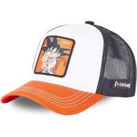 Gorra Capslab Goku Negro-naranja  CAPS LAB