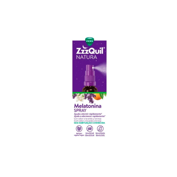 ZZZQUIL Natura 1 Spray 30 Ml Sabor Lavanda y Nar
