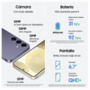 Teléfono Móvil SAMSUNG Galaxy S24+ 5G 12RAM 256GB Lila (versión Europea)