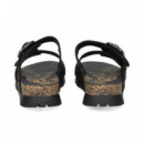 Sandalia 2 Tiras + Velcro Met.oro  PANAMA JACK