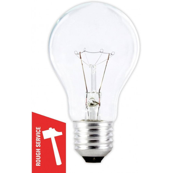 Calex Gls-lamp 240V 200W E27 Clear Rough