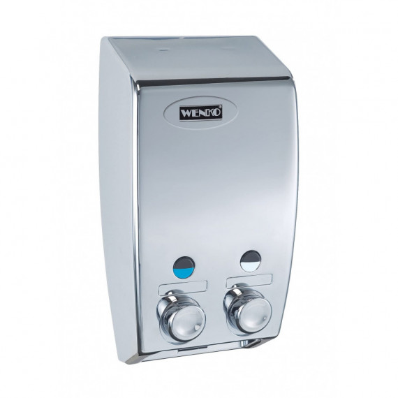 Dispensador Gel Varese Cromo 2 Depositos