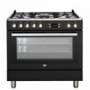 Cocina Gas Beko 5 Fuegos Negra GM15310DB