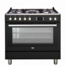 Cocina Gas Beko 5 Fuegos Negra GM15310DB