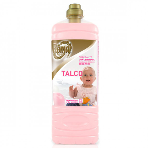 Suavizante Concentrado Romar Talco 2 Litros