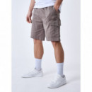 Bermuda Project x Paris Taupe cargo