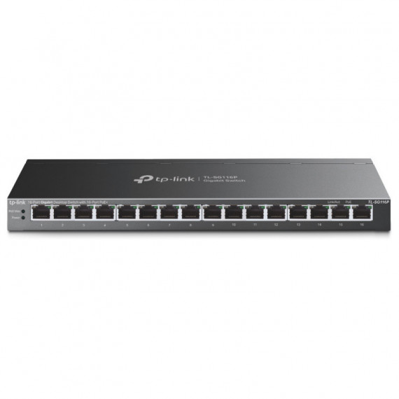 Switch Gigabit de Sobremesa de 16 Puertos con Poe+ TP-LINK