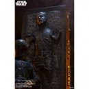 Figura Boba Fett y Han Solo en Carbonita Star Wars  SIDESHOW