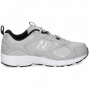 Deportivo Plata+gris  NEW BALANCE