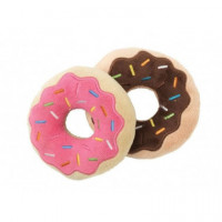 FUZZYARD Perro Juguete Donuts 2 Per Pack