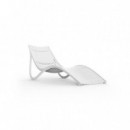 Tumbona de Jardín Apilable Ibiza- Color Blanco- Vondom®  VONDOM