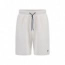 Pantalones Cortos de Neopreno con Logotipo 4G de GUESS