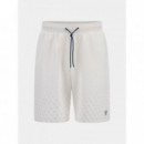 Pantalones Cortos de Neopreno con Logotipo 4G de GUESS