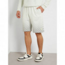 Pantalones Cortos de Neopreno con Logotipo 4G de GUESS