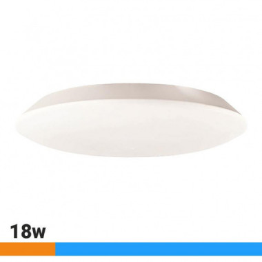 Aplique Led Redondo Luz Fria Serie Bristol AIRMEC 18W