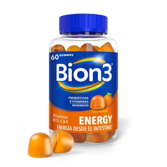 BION 3 ENERGY 60 GUMMIES NARANJA