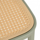 Silla Beige-verde Salon  PÉREZ ÁVILA