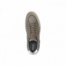 GEOX Zapatillas Merediano Taupe U45B3B 0EKNB-C6029