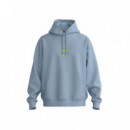 HUGO Jersey Azul 50509979-455