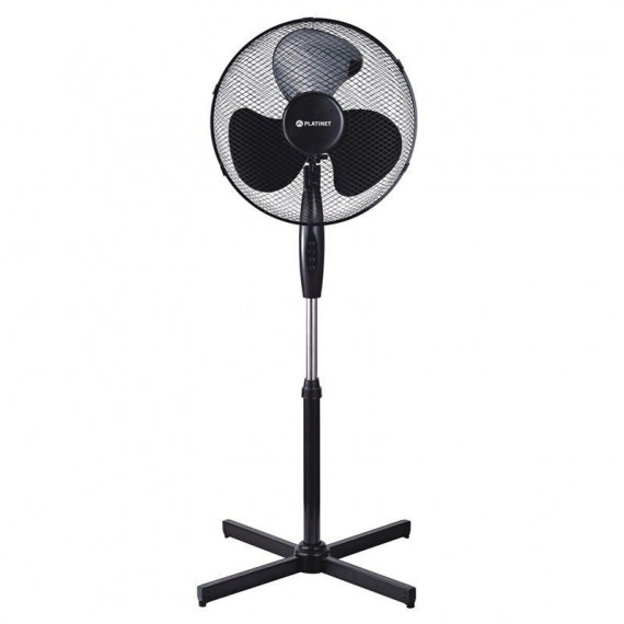 PLATINET Ventilador Ventilador Pie Suelo 16? Negro PSF1616B