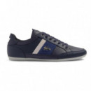 Zapatillas Chaymon Leather Color Block  LACOSTE