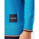 Jersey Monotype Gs Tipped Crew  TOMMY HILFIGER