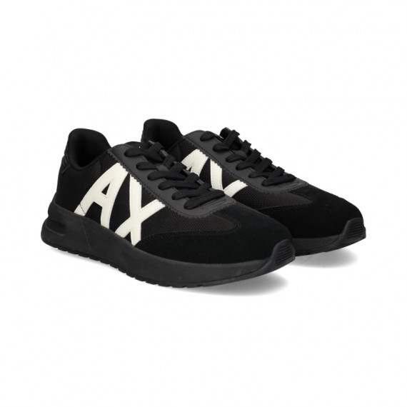 Deportivo Ante+textil Blanco+negro  ARMANI EXCHANGE