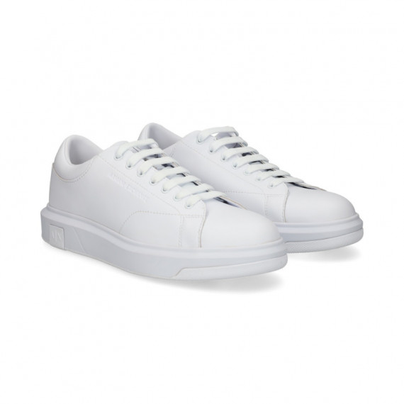 Deportivo Piel Blanco  ARMANI EXCHANGE