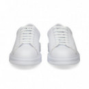 Deportivo Piel Blanco  ARMANI EXCHANGE